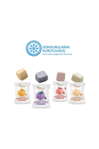 Ranova Kedi&köpekler İçin Dondurularak Kurutulmuş Yoğurt 1g 40'lı Karışık Lezzet