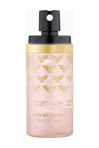 Catrice Wonder Woman Işıltılı Makyaj Sabitleyici Sprey 50ml Pudra Çok Renkli