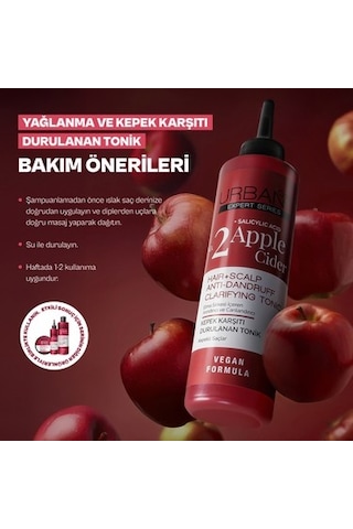 Elma Sirkesi Özlü Tonik 200 Ml Saç Bakımı İçin