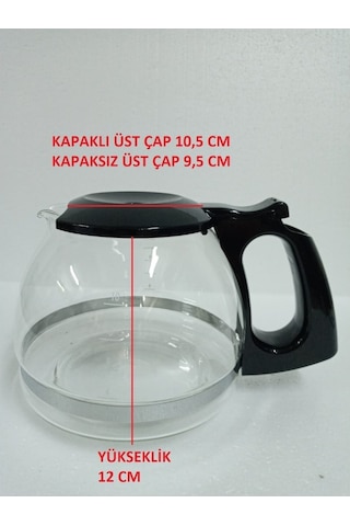 Delonghi Filtre Kahve Makine Icm2.1B Ve Icm2.B Cam Demlik Hazne