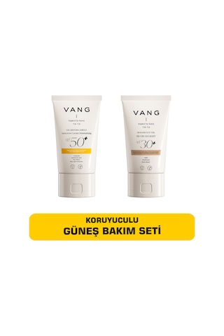 Yüksek Koruma Ve Nemlendirici Güneş Kremi Spf 50+ & Işıltılı Bb Krem Güneş Bakım Seti
