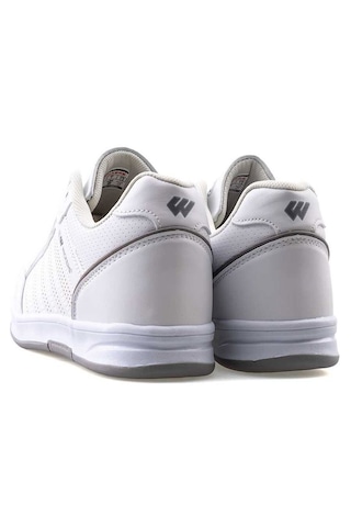 Wickers 1777 Erkek Sneaker Spor Ayakkabı Beyaz Gümüş