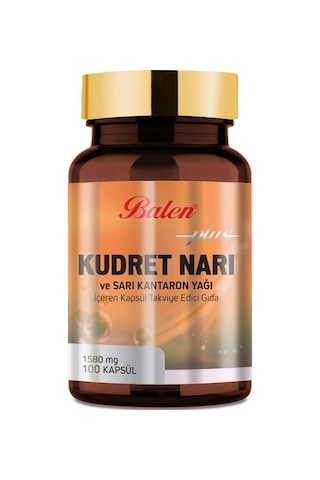Balen Kudret Narı Plus Kapsül 1580 Mg 100 Kapsül