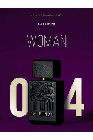 Criminal Woman 04 Edp 50 ml Kadın Parfüm