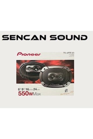 Pioneer Ts-6975 V3 550 Watt 16X24Cm Şampiyon Serisi Oval Hoparlör Pioneer Ts-6975 V3 550 Watt 16X24Cm Şampiyon Serisi Oval Hoparlör