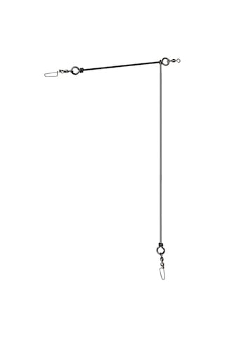 Jeemson Deniz Ve Bot Balıkçılığı İçin 50cm Çelik Tel Tek Bıçaklı Dengeleyici - Kalın Çelik, Yüksek Dayanıklılık, Çok Yem Takma Özelliği