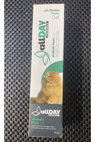 Allday All-biotine Paste Kediler İçin 100 G.