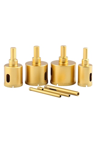 Mermer Delme Seramik Delme Matkap Ucu Panç 10 Parça