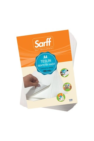 Sarff 180mic.a4 Teslin 100 Adet