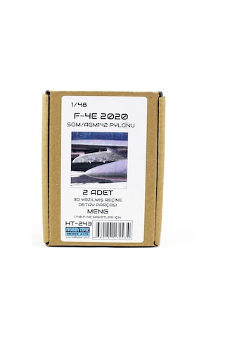 Hobbytime 243 1/48 Ölçek, F-4e 2020 Meng Maketleri İçin Som/agm142 Paylonu, 2 Adet, 3d Yazılmış Reçine Detay Parçası