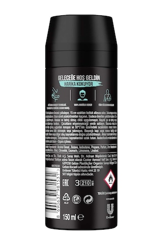 Axe Apollo Sage&Caderwood Erkek Sprey Deodorant 150 ML