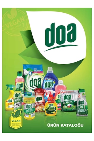 Doa Sıvı Krem Amonyaklı Temizleyici 750 Ml Vegan X 2 Adet 4'lü Set