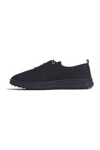 Ayakcenter Ayzen 1070 Süet Siyah Kadın Casual Ayakkabı