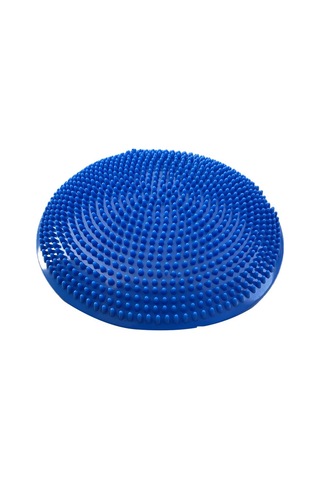 Anjiexun Yoga Topları Masaj Pedi Şişirilebilir Denge Yastığı Mavi Mavi