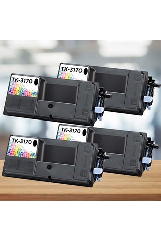 Kyocera Tk-3170 Uyumlu Toner 4'lü Paket / Ecosys M3860 / P3050 / P3055 / P3060 / P3150 / P3155