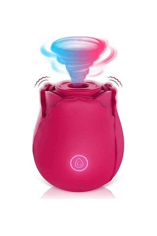 Erotixshop Gül Klitoris Emişli Vibratör