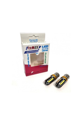 P21w 1156 15w Tek Duy Turuncu Led Ampul Femex Platinum