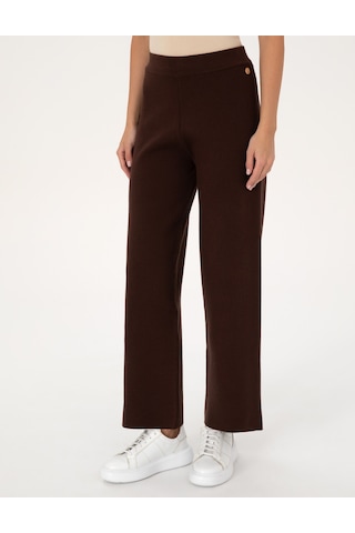 Pierre Cardin Kadın Kahverengi Pantolon Triko 50311588-vr029 Kahverengi