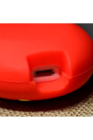 Apple Uyumlu AirPods Pro Kılıf Zore Airbag 12 Figürlü Silikon Kılıf No2