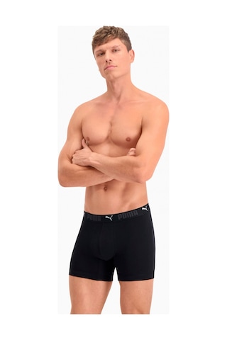 Puma Sport Erkek Pamuk Boxer 2Li Paket 935521 01 Siyah