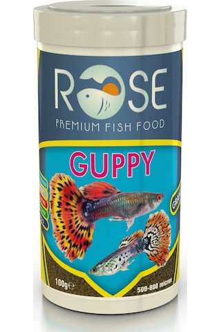 Guppy Granulat 250 ml Tropikal Akvaryum Balık Yemi