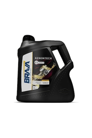 Brava Xenontech 10W-60 Tam Sentetik Motor Yağı  2 x 4 L