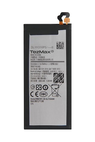 Samsung Galaxy J7 Pro Sm-j730f Uyumlu Güçlendirilmiş Batarya Eb-bj730abe 3600 Mah Pil