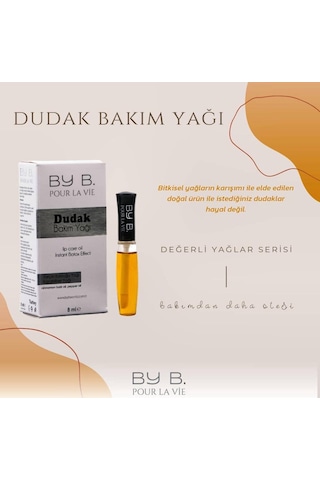 By B. Pour La Vie Dudak Bakım Yağı 8ml 0