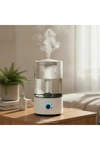 Rbh-04 Ultrasonik Hava Nemlendirici 4 Litre Buhar Makinesi Aroma Difüzörü - Otomatik Kapanma