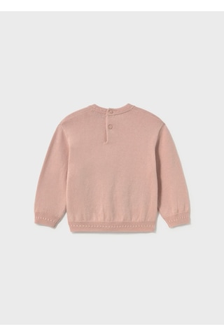 Mayoral Pembe Kız Bebek İşlemeli Kazak 2385