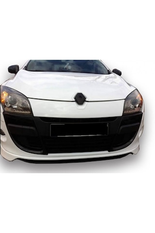 Paşa Renault Megane 3 2009-2013 Sport Ön Tampon Ek+ Lip Plastik
