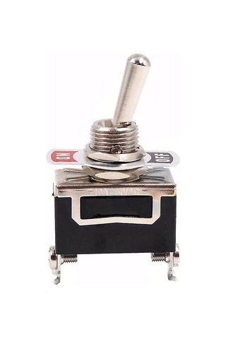 Suofeng 5 Adet Spst Tipi Metal Anahtar, 2-pin On/off Fonksiyonu, 12v-230v Aralığında Uygulanabilir, Otomobil Ve Tekne İçin Uygun