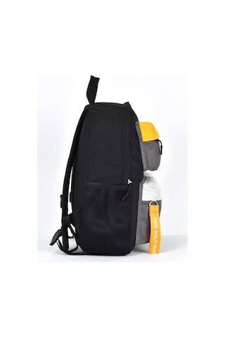 Fossil Unisex Çok Gözlü Günlük Seyahat Okul Sırt Çantası Gri 9512