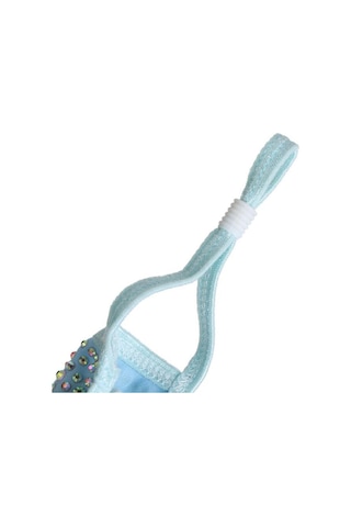 Fantezi Moda Yüz Maskesi Yeniden Kullanılabilir Payet Bling Glitter Rhinestones Filtreli