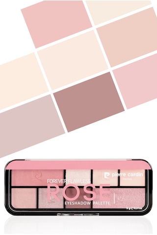 Pierre Cardin Forever Flawless Rose Eyeshadow Palette - Far Paleti 8'li 0