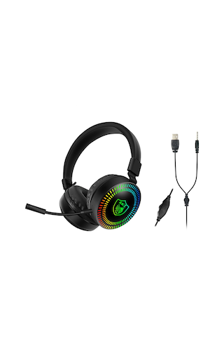 Akz GM-019 Stereo RGB Oyuncu Kulaklığı