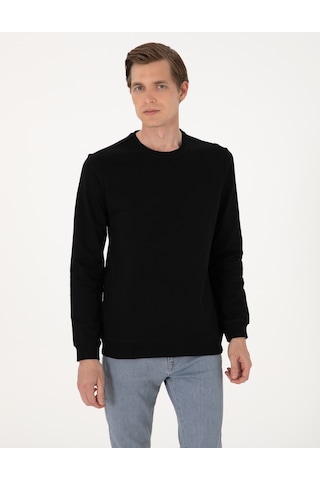 Pierre Cardin Erkek Siyah Sweatshirt 50314054-vr046 Siyah