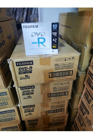 Fujifilm Dvd-r Compatıble Kutulu 10 Adet 120 Min 4.7gb 16x