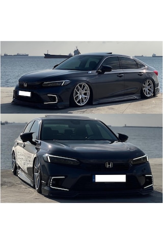 Honda Civic Fe Batman Yarasa Ayna Kapağı Piano Black 2022 Sonrası