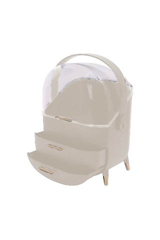 House By House Çekmeceli Makyaj Kozmetik Düzenleyici Organizer Cappuccino