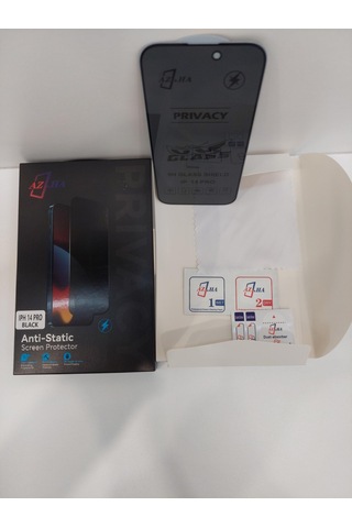 Bykz Apple Uyumlu iPhone 14 Pro Anti-static 9d Parlak Haylet Ekran Koruyucu