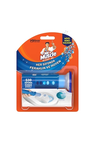 Mr. Muscle Mr Muscle Klozet Jel Marıne 6 Jel Içeren Disk 36 Ml X 3 Adet Çok Renkli