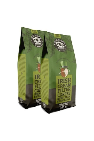 Oze Irish Cream Aromalı Filtre Kahve 2'li 250G French Press
