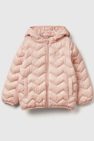 United Colors Of Benettonkız Bebek 21ıngn02z-25k Mevsimlik Mont Açık Pembe-2113 Pembe