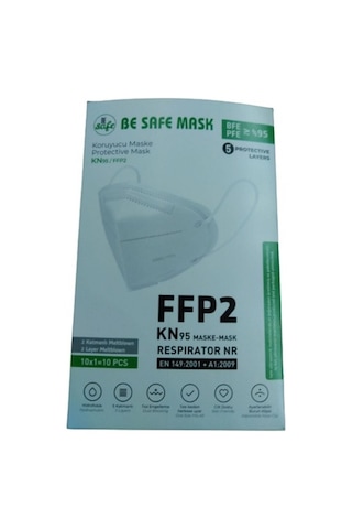 Be Safe N95 Maske Ffp2 (10 Adet)