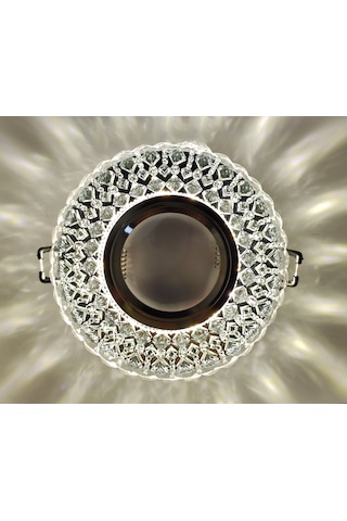 2 Adet Ct 6639 Cata Ipek Led Çerçeveli Günışığı Cam Spot Kasası