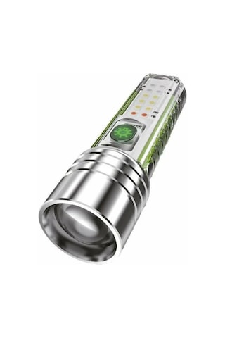 Panther Pt-8430 Usb Şarjlı El Feneri 24 Adet -7290 Çok Renkli