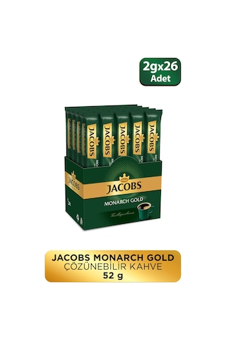 Jacobs Monarch Gold Stick Kahve 26 Adet x 2 G