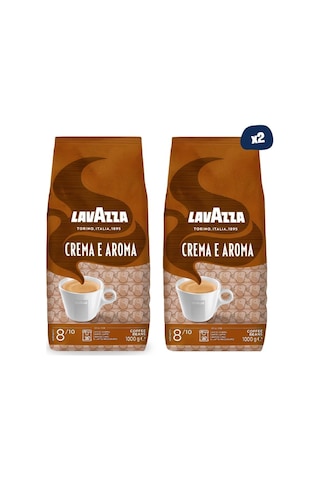 Lavazza Crema E Aroma Orta Kavrulmuş Çekirdek Kahve 2 x 1 KG