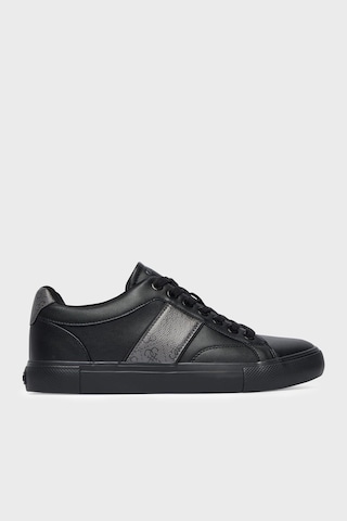 Guess Cribe Logolu Sneaker Ayakkabı Fmtcrıfal12 Erkek Ayakkabı Fmtcrı Fal12 Black Siyah